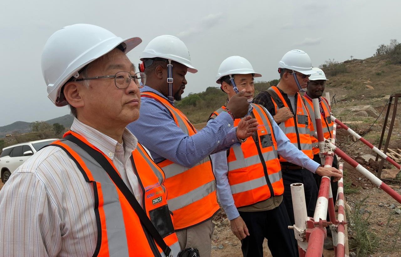 ID&E management visit to mpakeni dam